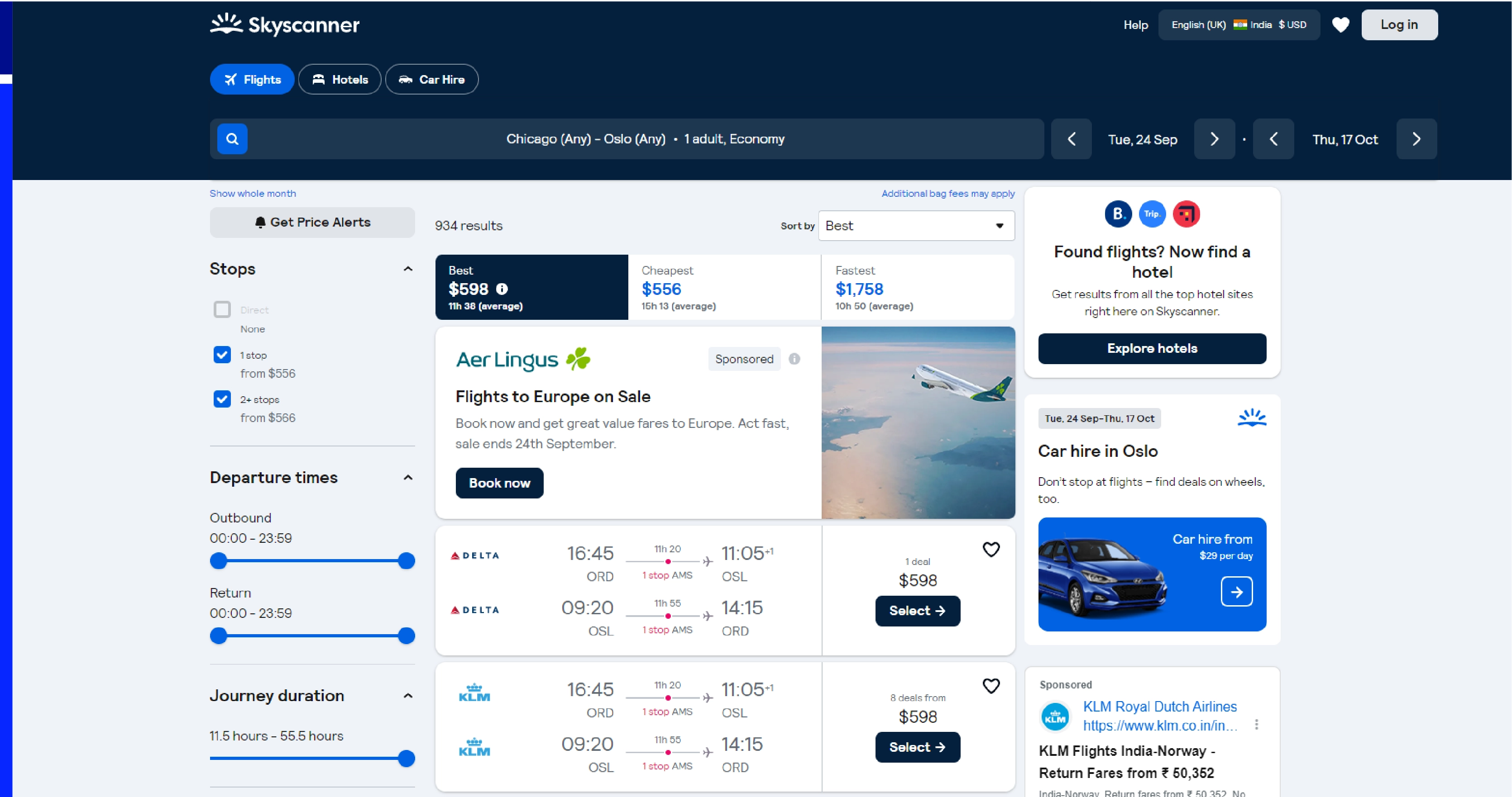 Methods to Extract Skyscanner Airline & Flight Ticket Data